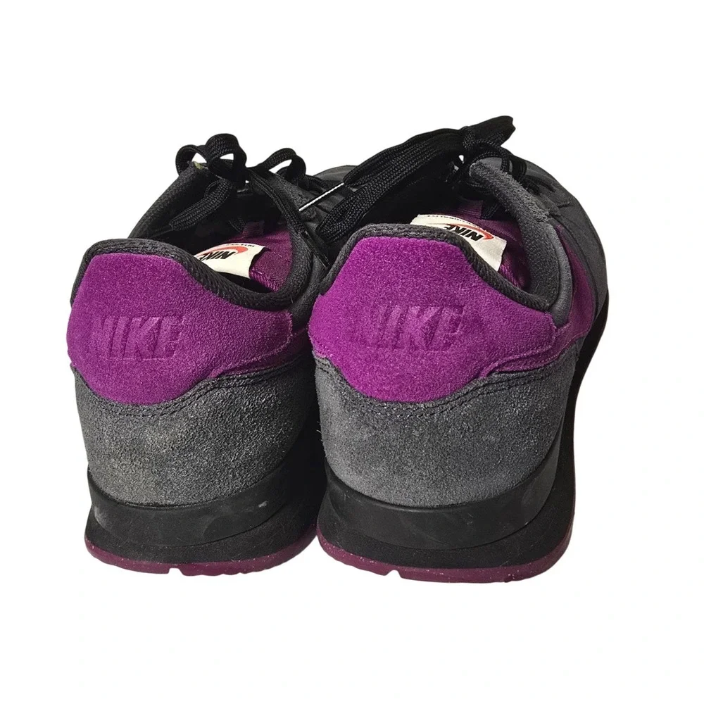 Nike Internationalist Running Shoes Men's 11.5 Grey Purple Suede CW7635-991
